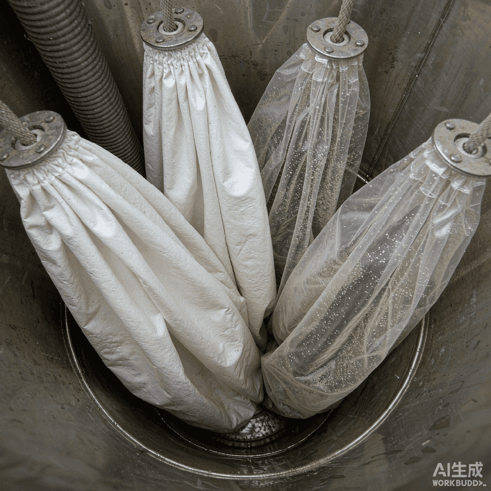 PP/UPVC 全塑过滤器耐酸碱性能对比分析 PP与UPVC过滤器在酸碱环境中的微观结构响应示意图
